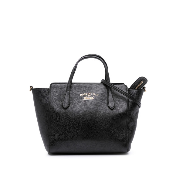 Pre-Loved Gucci Mini Leather Swing Satchel - Picture 1 of 10